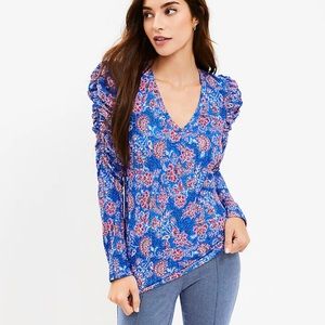 Loft Puff Sleeve top